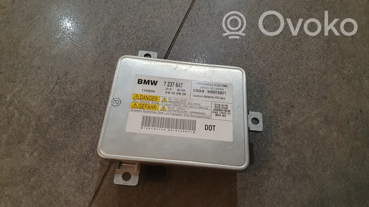 BMW 1 F20 F21 Module de ballast de phare Xenon 7237647