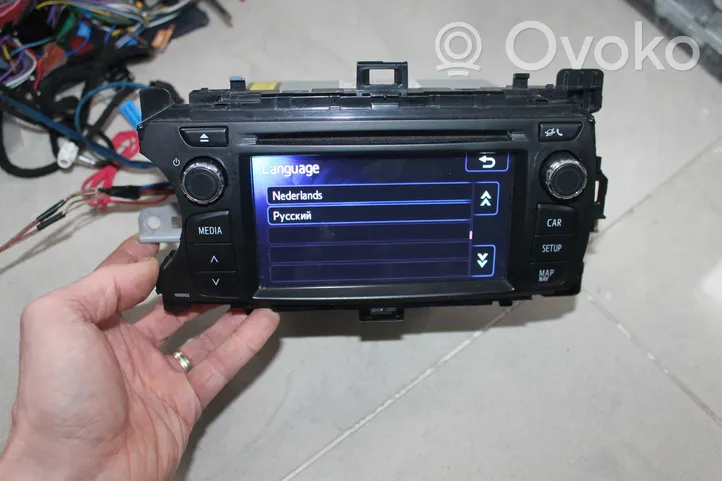 Toyota Yaris Unité principale radio / CD / DVD / GPS 861400D050