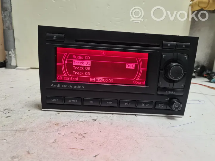 Audi A4 S4 B7 8E 8H Unità principale autoradio/CD/DVD/GPS 8E0035192S