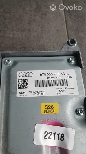 Audi A5 8T 8F Skaņas pastiprinātājs 8T0035223AD