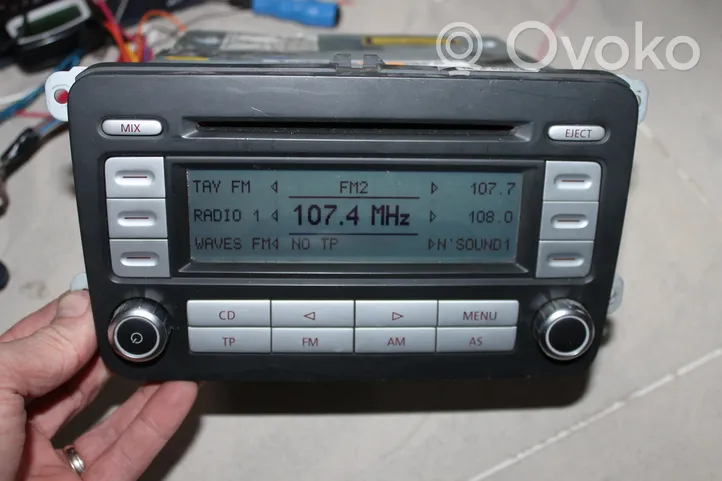 Volkswagen Touran I Radio/CD/DVD/GPS-pääyksikkö 1K0035186R