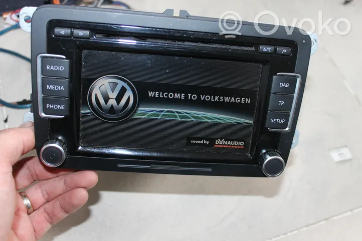 Volkswagen Tiguan Radio/CD/DVD/GPS-pääyksikkö 3C8035195A