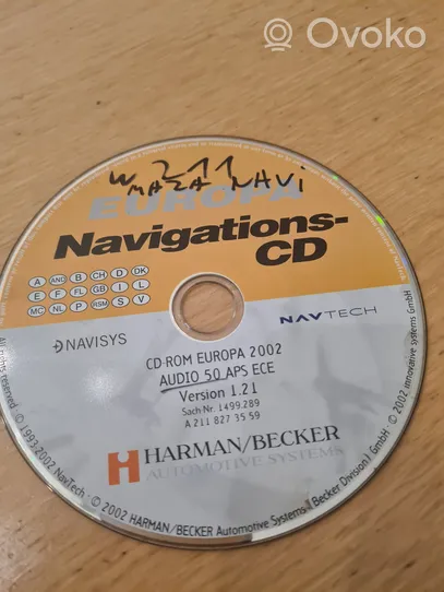 Mercedes-Benz E W211 Navigaation kartat CD/DVD A2118202097