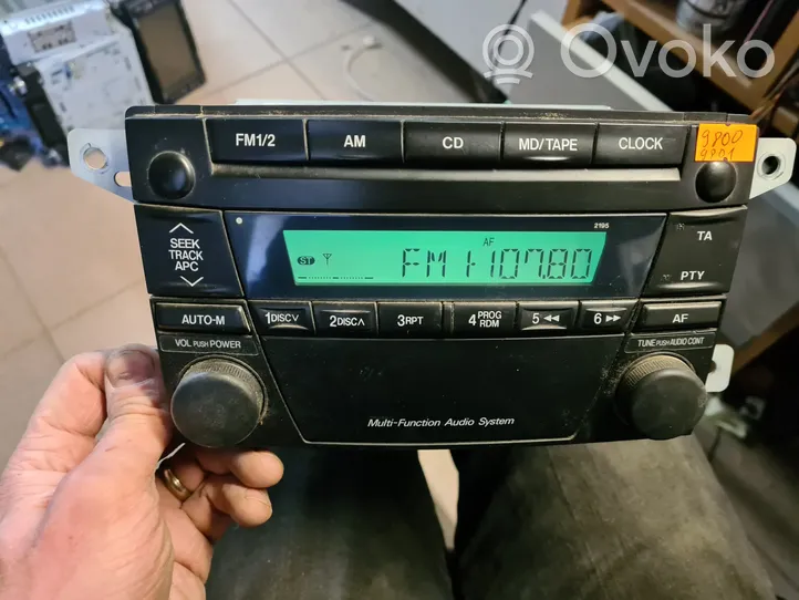 Mazda 323 Radio/CD/DVD/GPS-pääyksikkö 2191