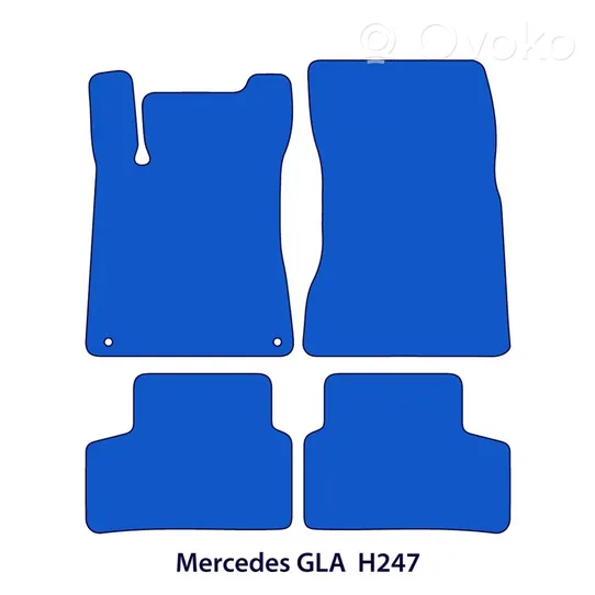 Mercedes-Benz GLA H247 Kilimėlių komplektas 