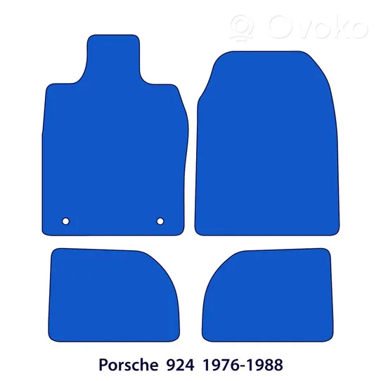 Porsche 924 Zestaw dywaników samochodowych 