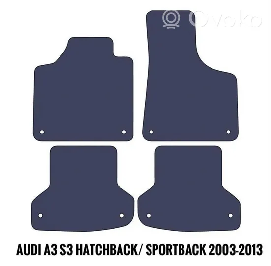 Audi A3 S3 8P Auton lattiamattosarja 