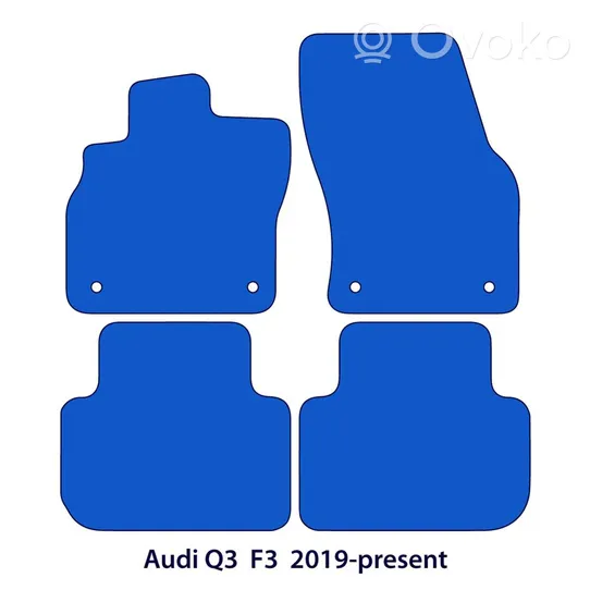 Audi Q3 F3 Zestaw dywaników samochodowych 