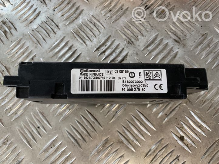 Citroen C4 I Module unité de contrôle Bluetooth 9666827980