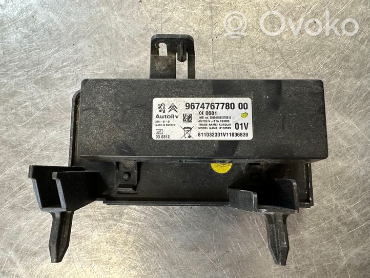 Citroen DS4 Moduł / Sterownik Bluetooth 9674767780