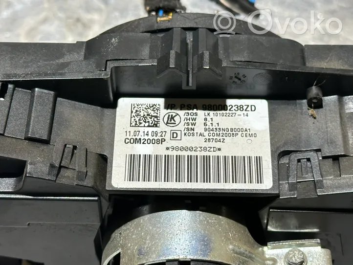 Citroen C4 II Leva/interruttore dell’indicatore di direzione e tergicristallo 98000238ZD