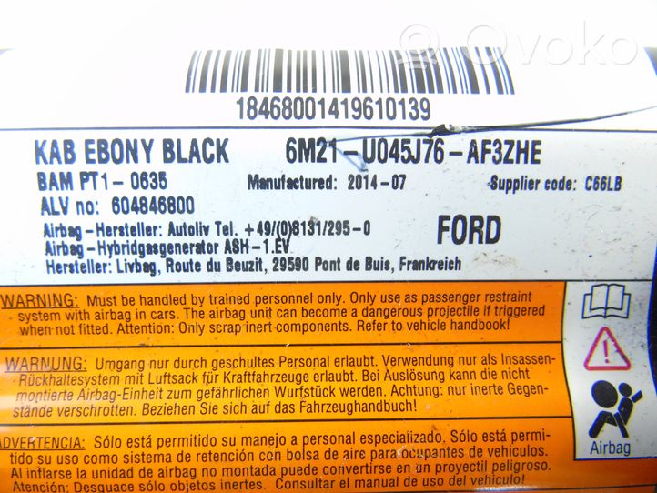 Ford S-MAX Airbag de passager 6M21U045J76