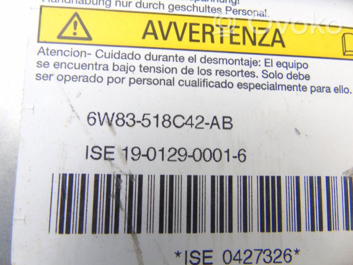 Volvo C70 Arceau de sécurité appui-tête toit cabriolet 6W83518C42AB