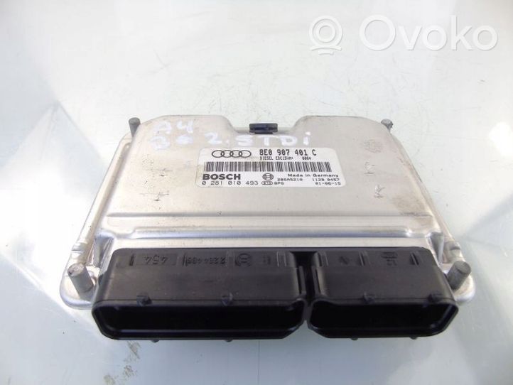 Audi A4 S4 B6 8E 8H Calculateur moteur ECU 8E0907401C