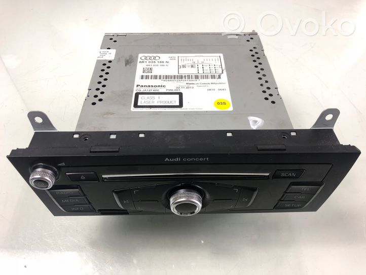 Audi A5 8T 8F Panel / Radioodtwarzacz CD/DVD/GPS 8R1035186N