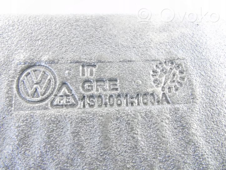 Volkswagen Up Rubber trunk/boot mat liner 1S0061160A