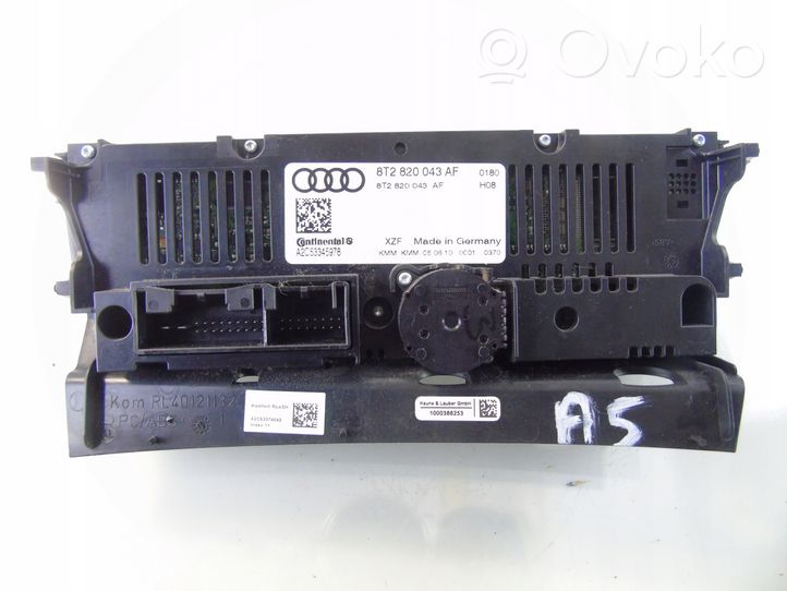 Audi A5 8T 8F Ilmastoinnin ohjainlaite 8T2820043AF