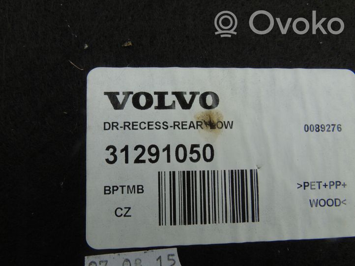 Volvo V40 Doublure de coffre arrière, tapis de sol 31291050