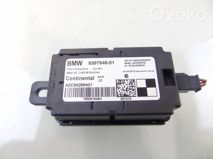 Mini One - Cooper F56 F55 Module unité de contrôle d'antenne 9397846