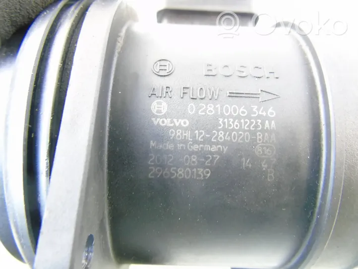 Volvo V60 Mass air flow meter 31361223AA