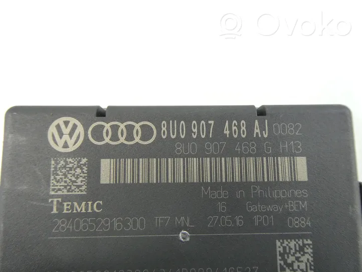 Audi A1 Moduł sterowania Gateway 8U0907468AJ