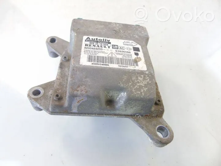 Renault Trafic II (X83) Module de contrôle airbag 8200469203