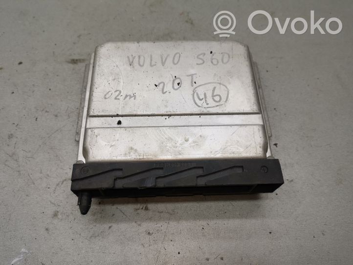 Volvo S60 Sterownik / Moduł ECU 0261207392