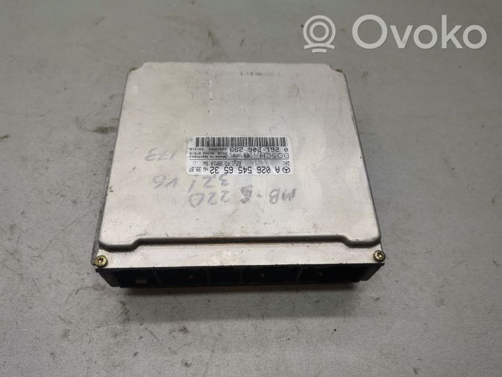 Mercedes-Benz E W210 Calculateur moteur ECU 0261206299