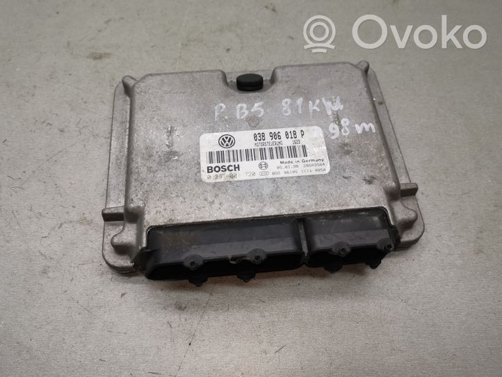 Volkswagen PASSAT B5 Sterownik / Moduł ECU 038906018P