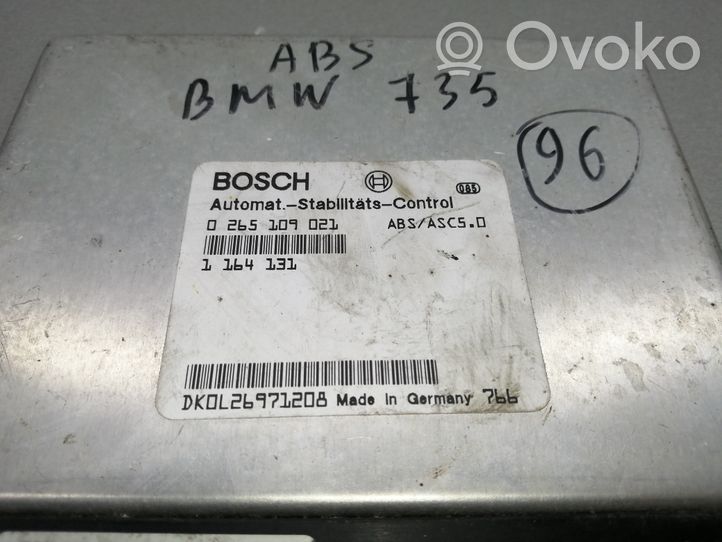 BMW 7 E38 Centralina/modulo ABS 0265109021