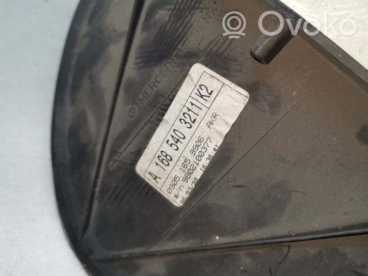 Mercedes-Benz A W168 Tachimetro (quadro strumenti) A1685403211