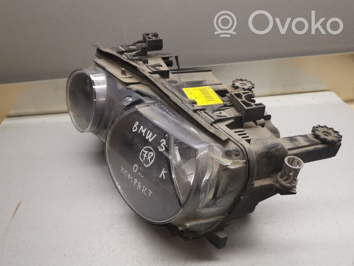 BMW 3 E46 Lampa przednia 0301187601