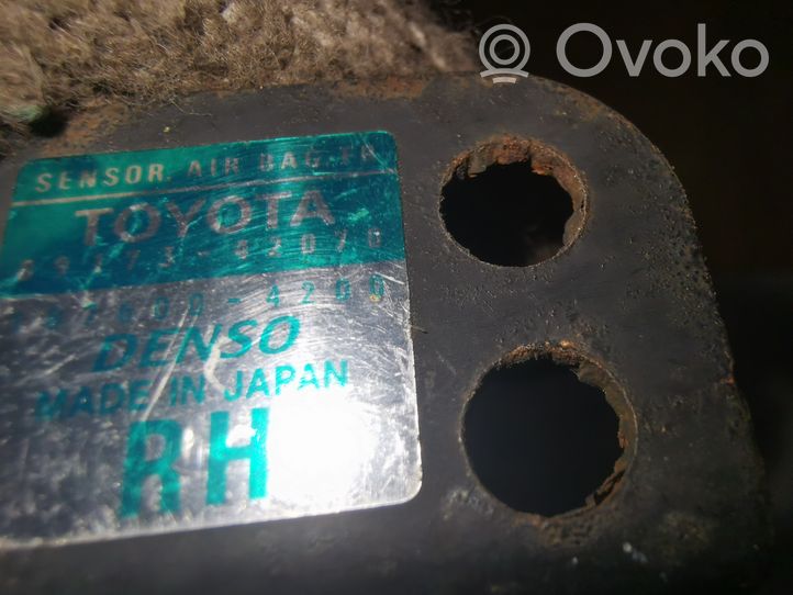 Toyota RAV 4 (XA20) Sensore d’urto/d'impatto apertura airbag 8917342070