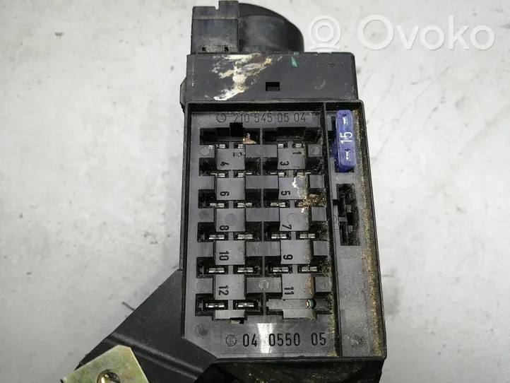 Mercedes-Benz E W210 Light switch 2105450504