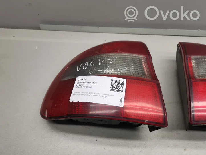 Volvo S40, V40 Lampy tylne / Komplet 