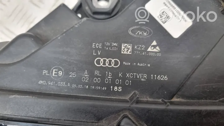 Audi Q7 4M Kompletny zestaw przedniej części nadwozia / karoserii 