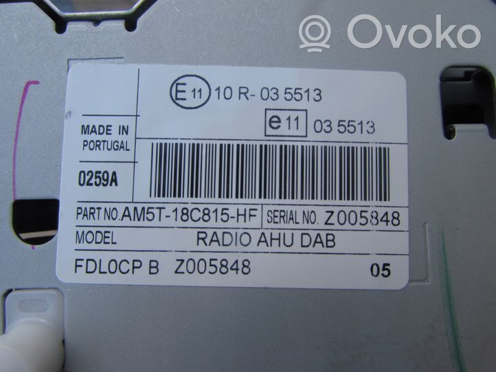 Ford C-MAX II Unità principale autoradio/CD/DVD/GPS AM5T18C815HF