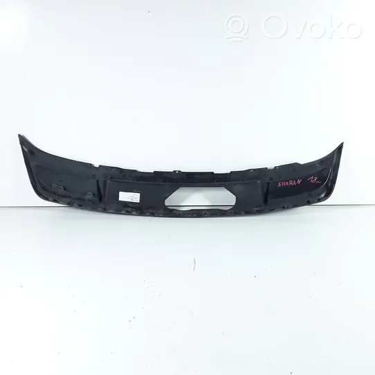 Volkswagen Sharan Rear bumper lower part trim 7N0807521C