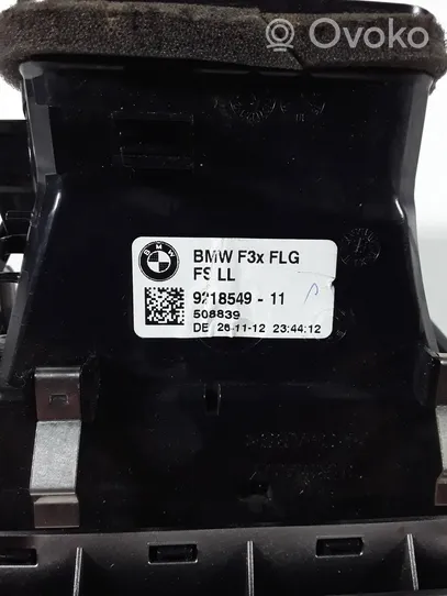 BMW 3 F30 F35 F31 Garniture, panneau de grille d'aération latérale 9218549