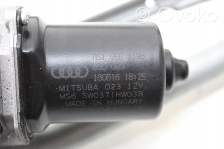 Audi TT TTS RS Mk3 8S Etupyyhkimen vivusto ja moottori 8S1955023B