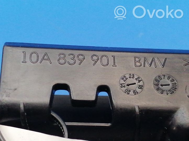 Volkswagen ID.3 Listwa / Uszczelka szyby drzwi tylnych 10A839901