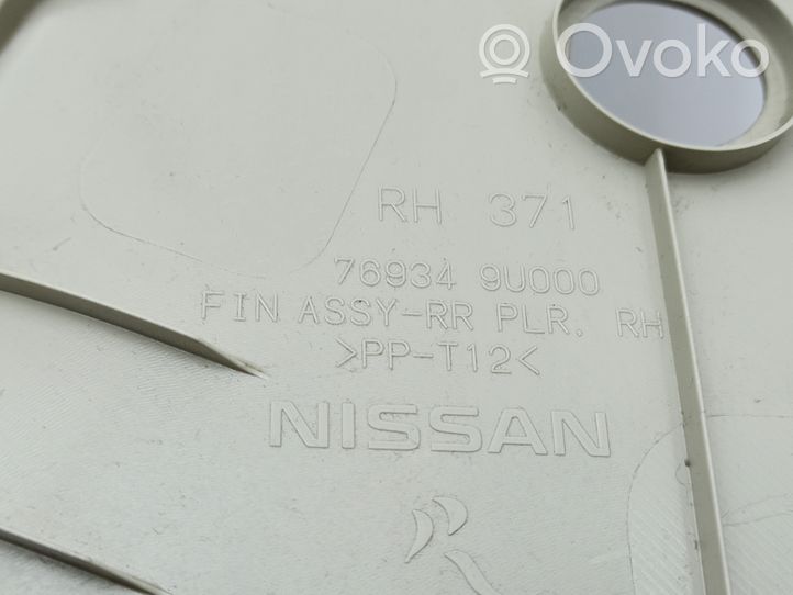 Nissan Note (E11) (C) garniture de pilier 769349U000