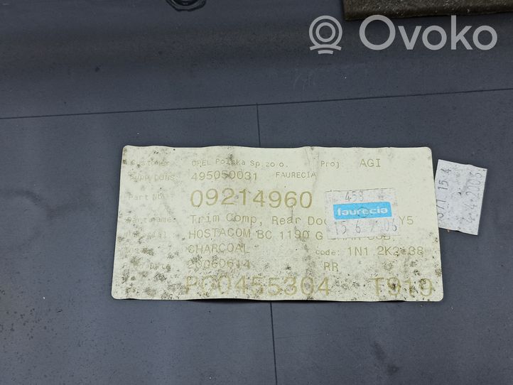 Opel Agila A Rear door card panel trim 8373283E00