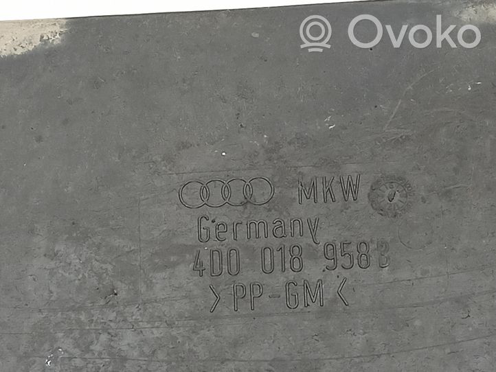 Audi A8 S8 D2 4D Couvercle de plateau inférieur 4D0018958B