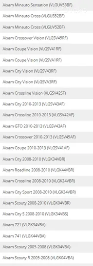 Aixam City II Aušinimo skysčio radiatorius 1102