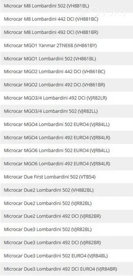 Microcar M.GO Sprzęgło / Komplet 23.06