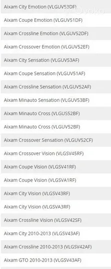 Aixam A721 Kit d'embrayage 23.02A