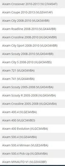 Aixam Scouty Kit d'embrayage 23.02A