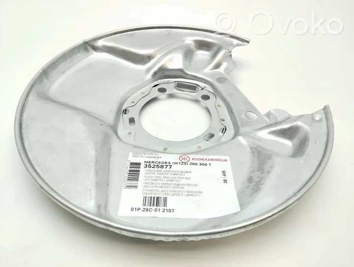 Mercedes-Benz COMPAKT W115 Rear brake disc plate dust cover 3525877