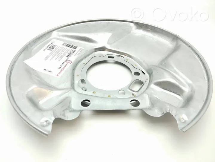 Mercedes-Benz S W126 Rear brake disc plate dust cover 3525877